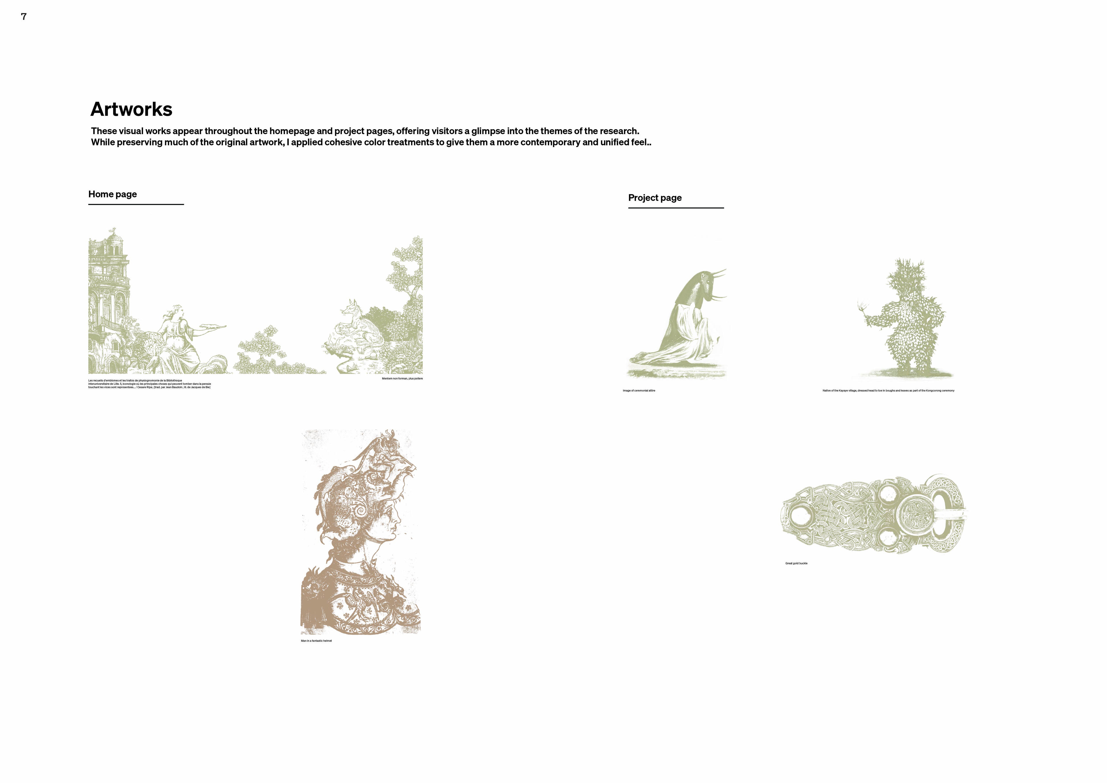 The Prehistory of Camouflage process